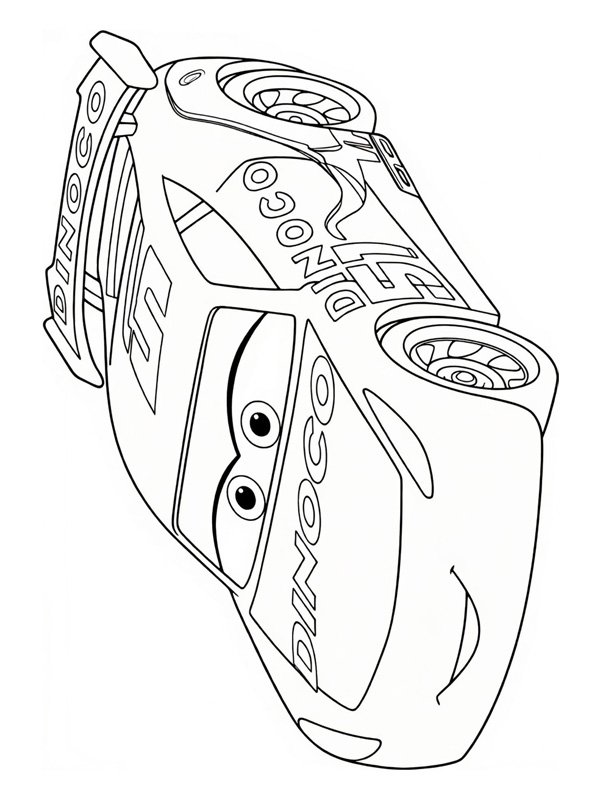 Cruz Ramirez Coloring page