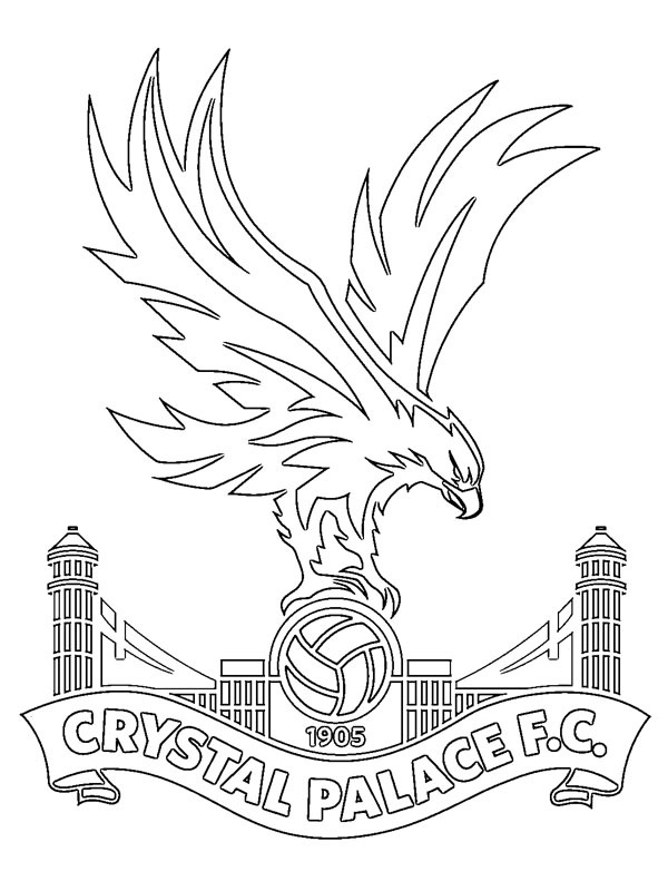 Crystal Palace FC Coloring page