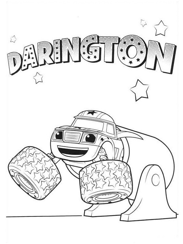 Darington Coloring page