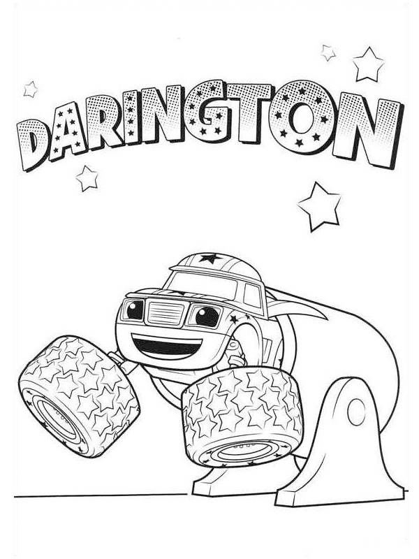 Darington Coloring page Darington Coloring page