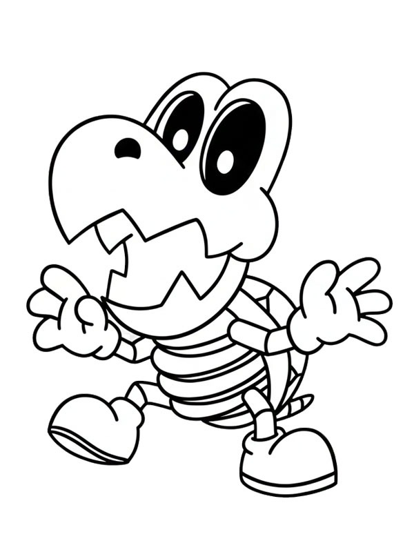 Dry Bones Coloring page