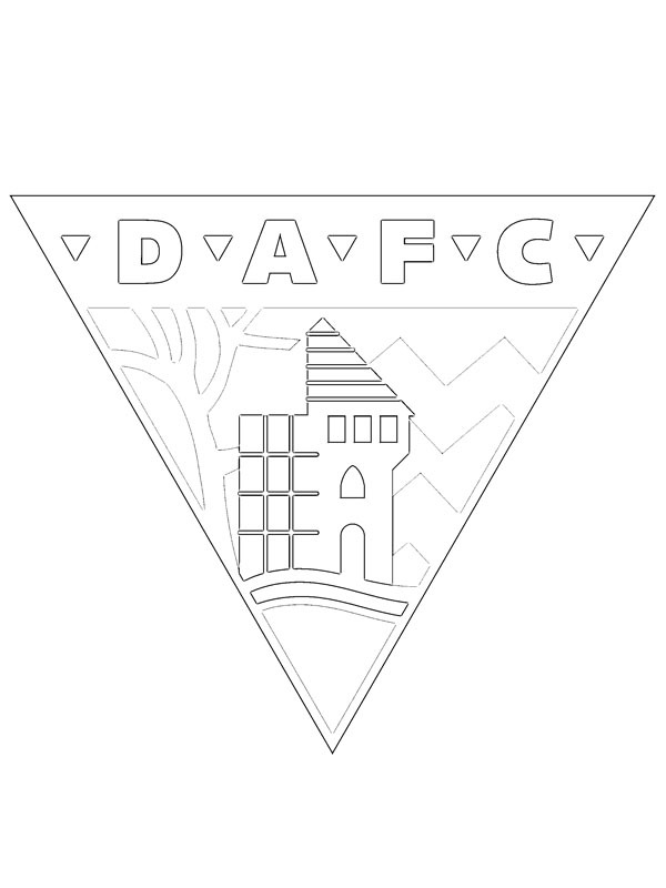 Dunfermline Athletic FC Coloring page Dunfermline Athletic FC Coloring page