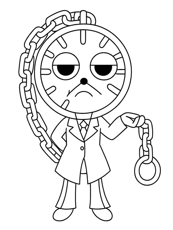 Dyle Dandy's World Coloring page Dyle Dandy's World Coloring page