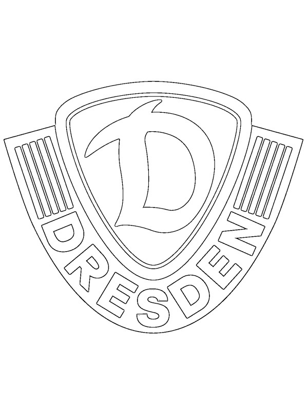 Dynamo Dresden Coloring page
