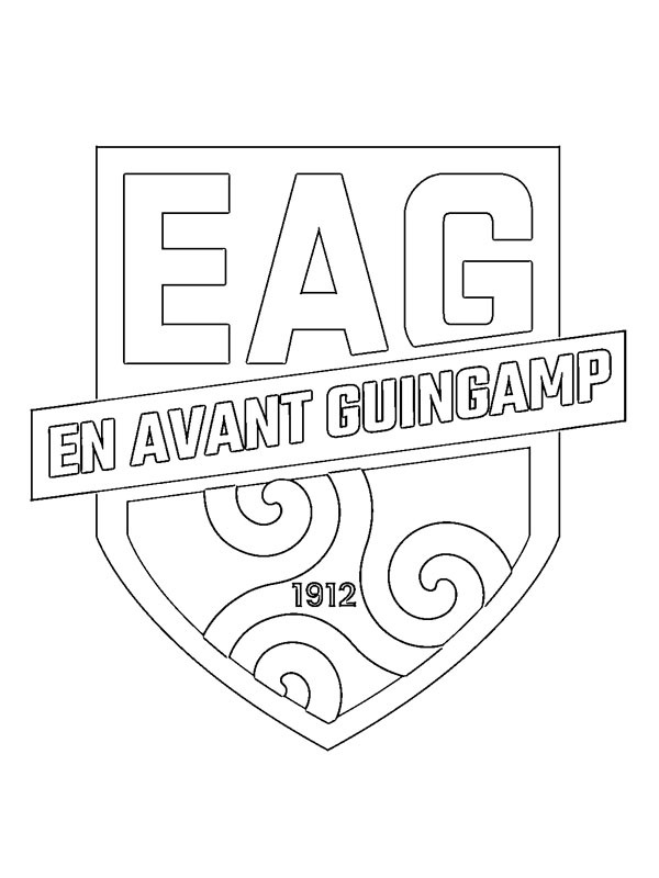 En Avant de Guingamp Coloring page En Avant de Guingamp Coloring page