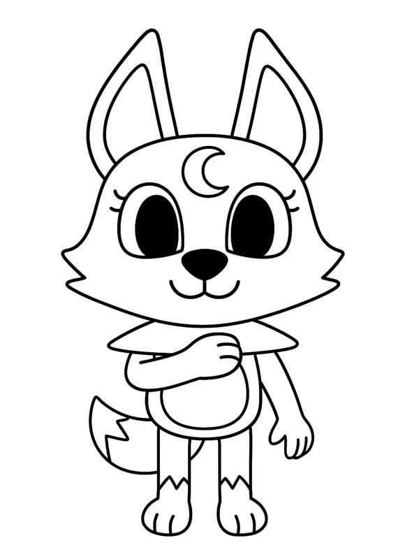 Eclipse (Dandy's World) Coloring page Eclipse (Dandy's World) Coloring page