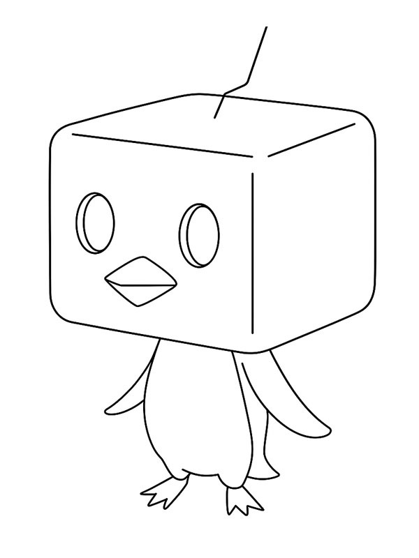 Eiscue (Pok&eacute;mon) Coloring page