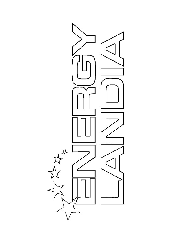 Eenergylandia logo Coloring page