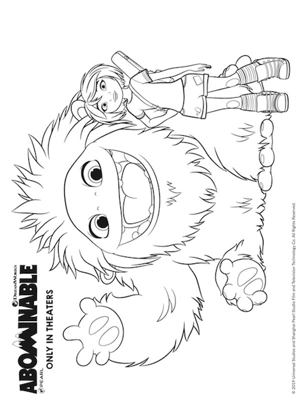 everest yi Coloring page