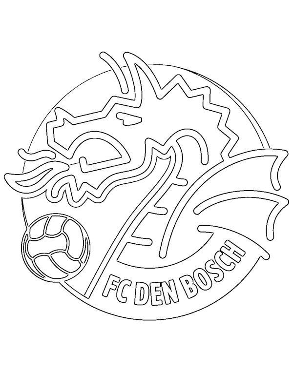FC Den Bosch Coloring page
