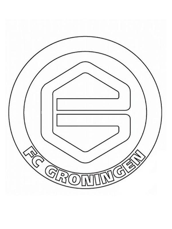 FC Groningen Coloring page