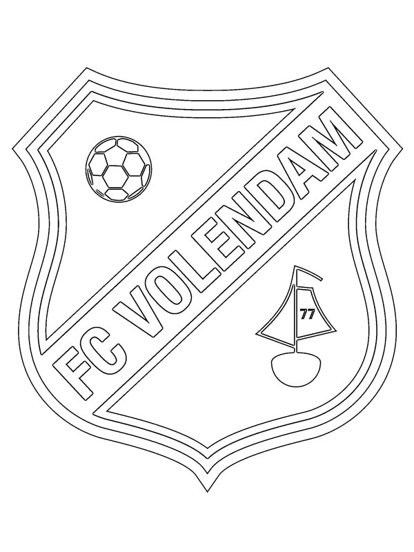 FC Volendam Coloring page
