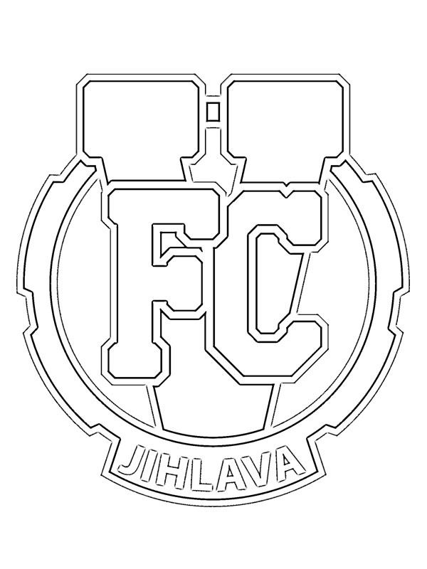 FC Vysočina Jihlava Coloring page