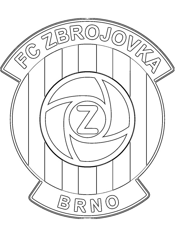 FC Zbrojovka Brno Coloring page