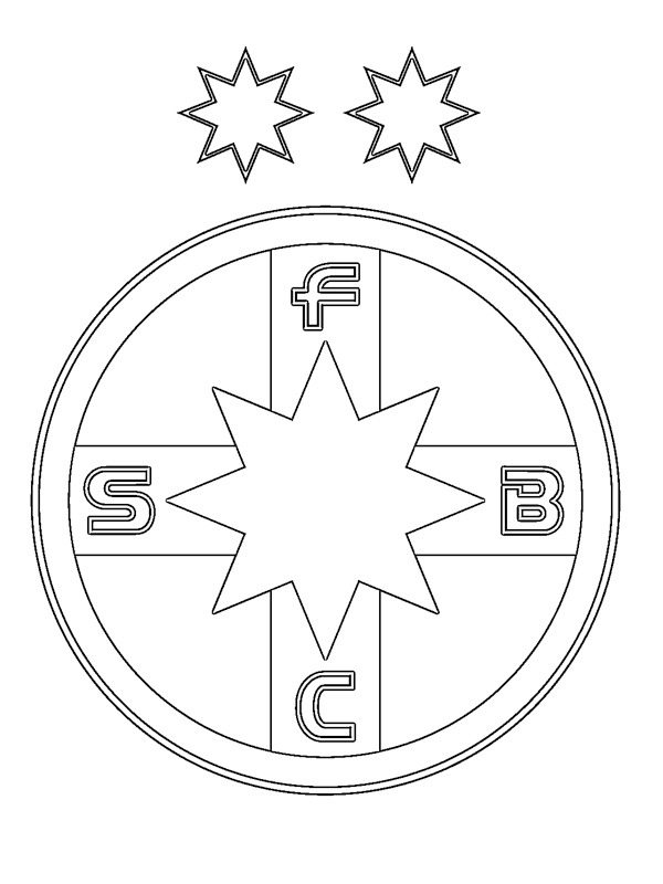 FCSB Coloring page