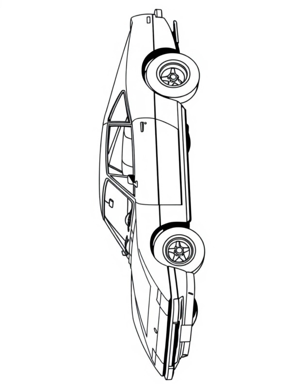 Ferrari 365 Gt4 1974 Coloring page Ferrari 365 Gt4 1974 Coloring page