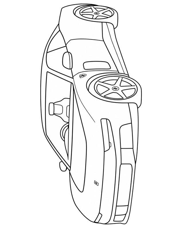 Ferrari Luce Coloring page