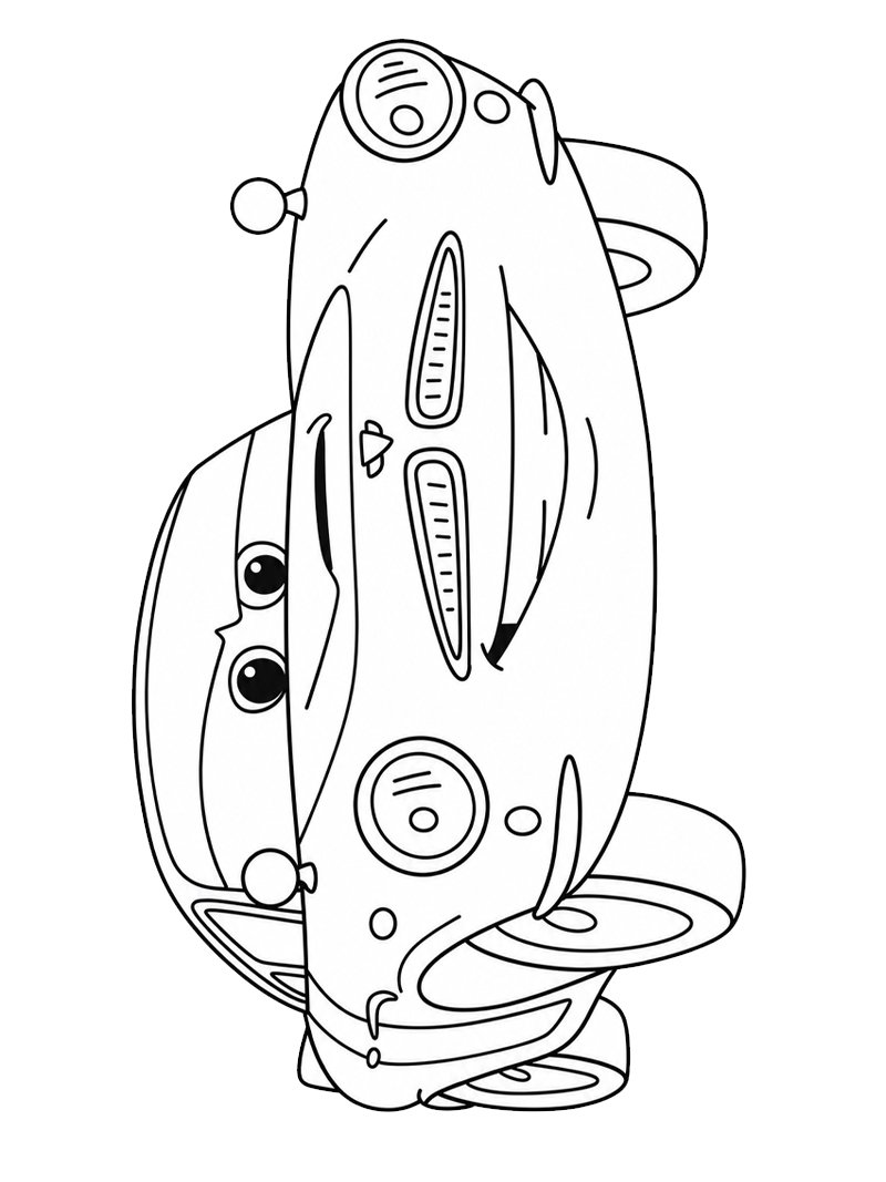 Finn McMissile (Cars 2) Coloring page Finn McMissile (Cars 2) Coloring page