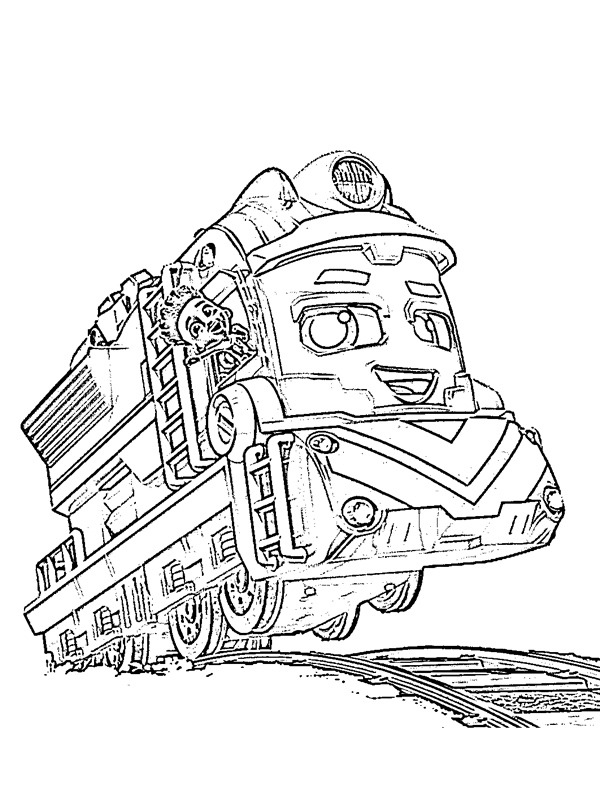 Freight Nate (Mighty Express) Coloring page
