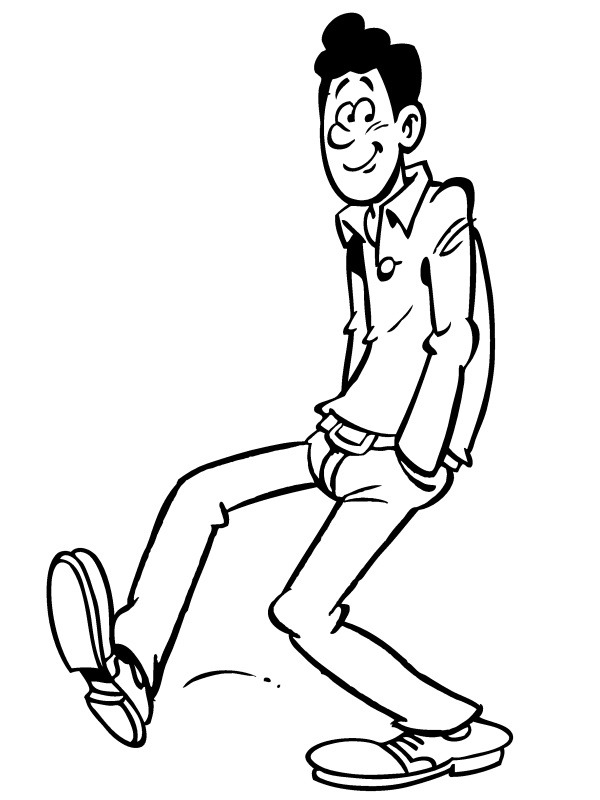 Gert Coloring page