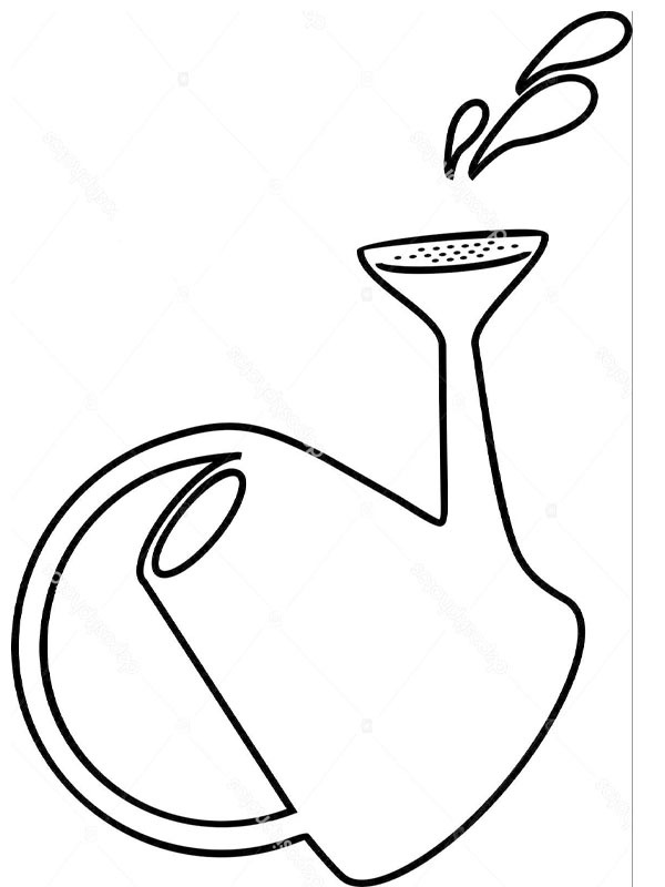 watering can Coloring page