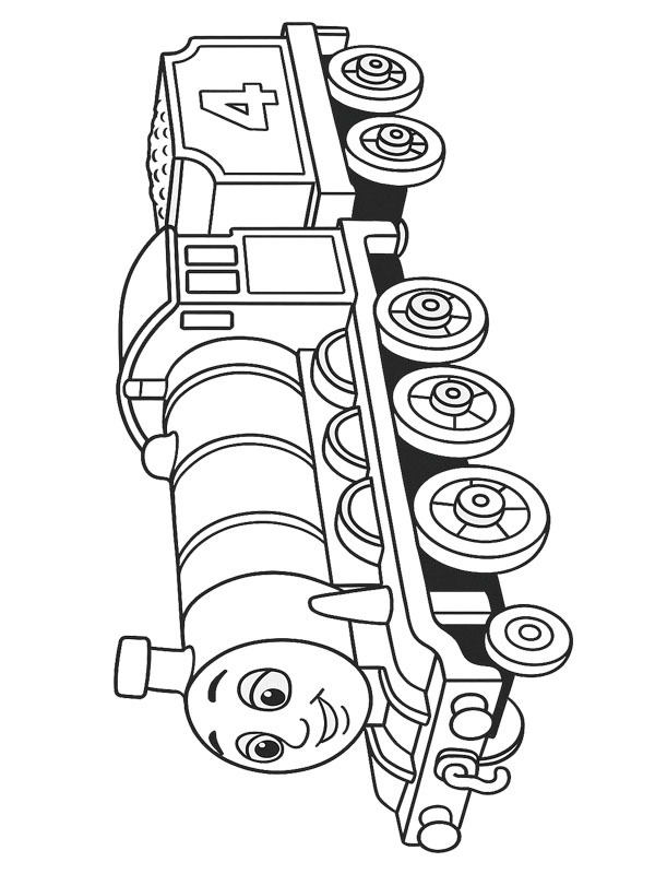 Gordon (Thomas & Friends) Coloring page Gordon (Thomas & Friends) Coloring page