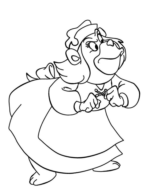 Grammi Gummi Coloring page Grammi Gummi Coloring page