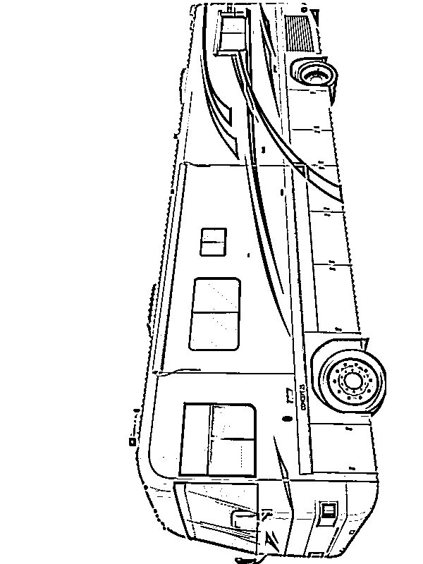 Large camper Coloring page