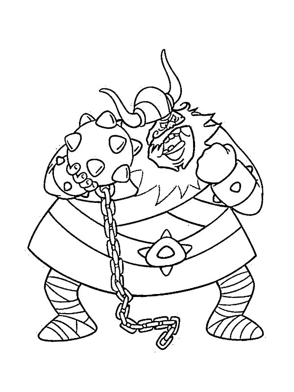 Sven the Terrible Coloring page