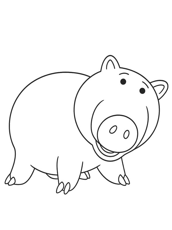 Hamm (Toy Story) Coloring page