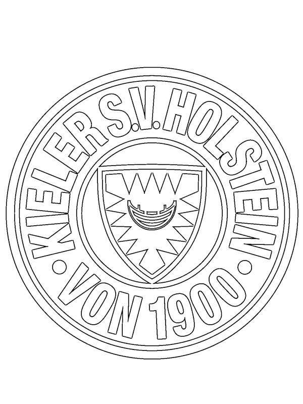 Holstein Kiel Coloring page Holstein Kiel Coloring page