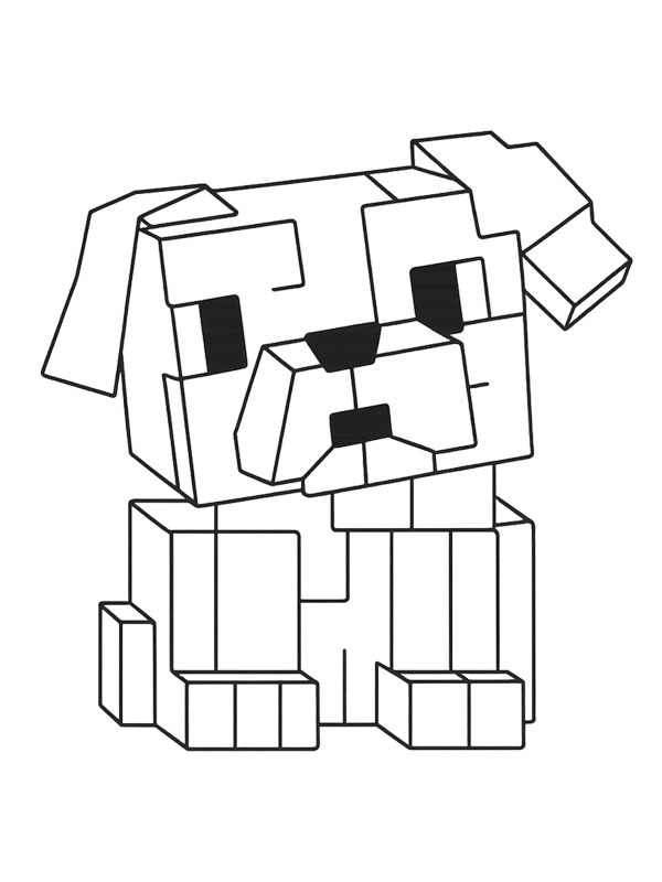 Dog Grow A Garden Coloring page Dog Grow A Garden Coloring page