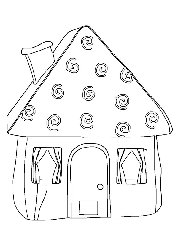 Blue's Clues House Coloring page