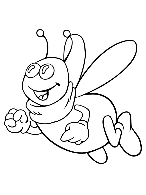 Housefly Puck Coloring page