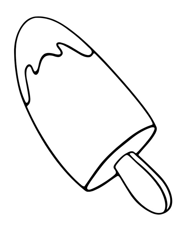 icecream Coloring page