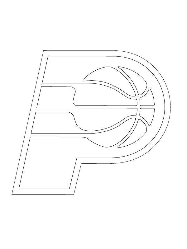 Indiana Pacers Coloring page