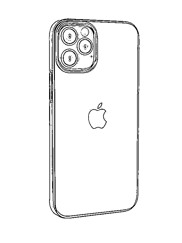 Apple iPhone 12 Coloring page