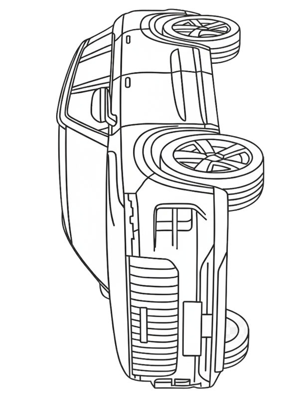 Jaecoo 7 Coloring page
