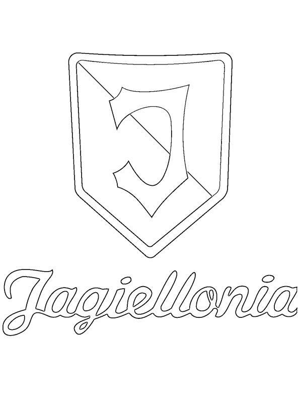 Jagiellonia Białystok Coloring page Jagiellonia Białystok Coloring page
