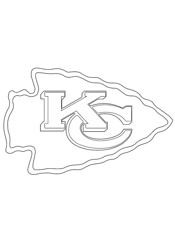 Kansas City Chiefs Coloring page Kansas City Chiefs Coloring page