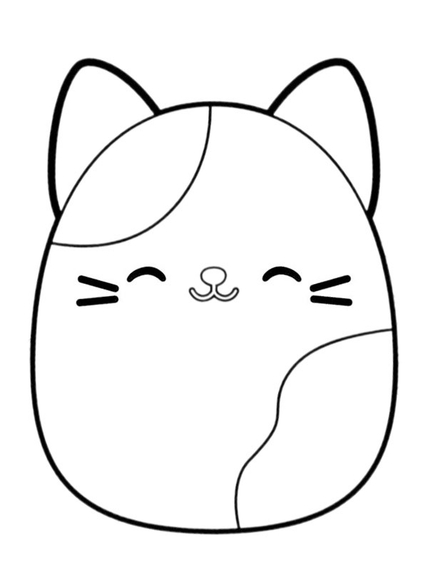 Cat Cameron Coloring page