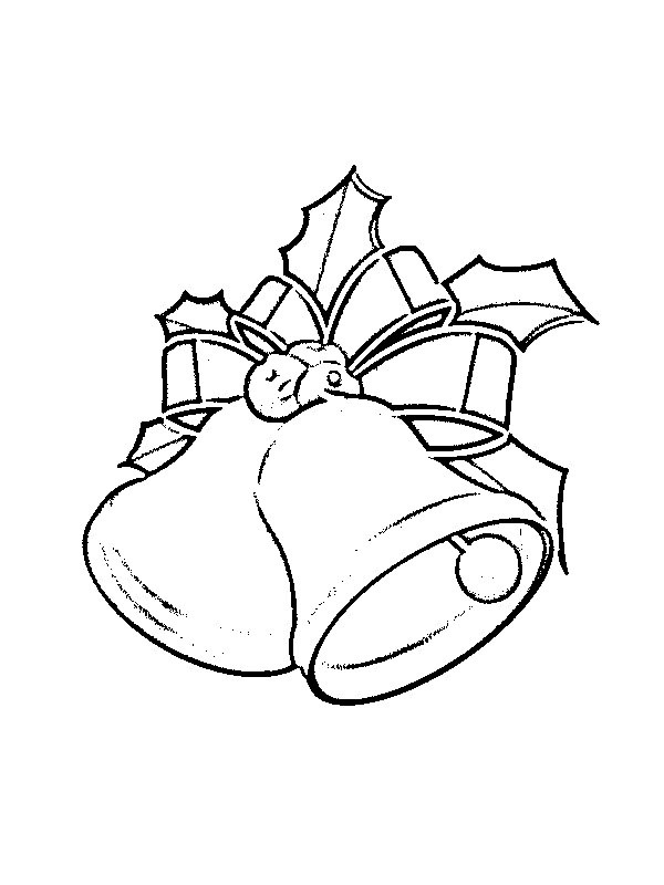 Christmas bells Coloring page