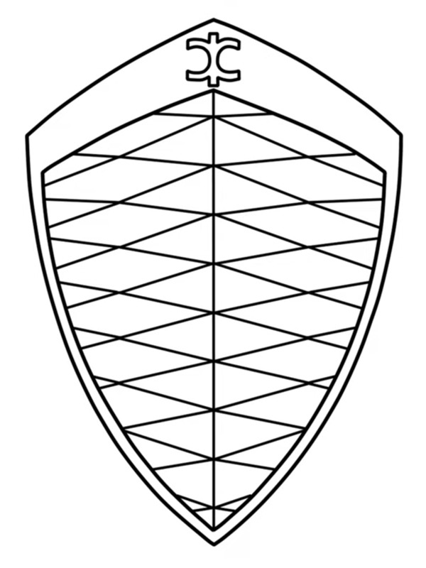 Koenigsegg logo Coloring page Koenigsegg logo Coloring page