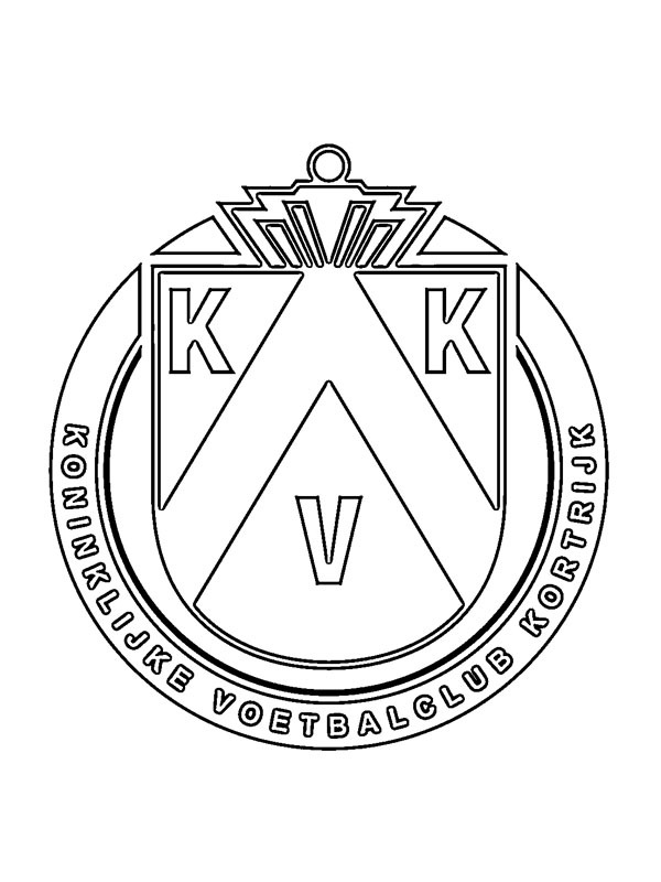 KV Kortrijk Coloring page