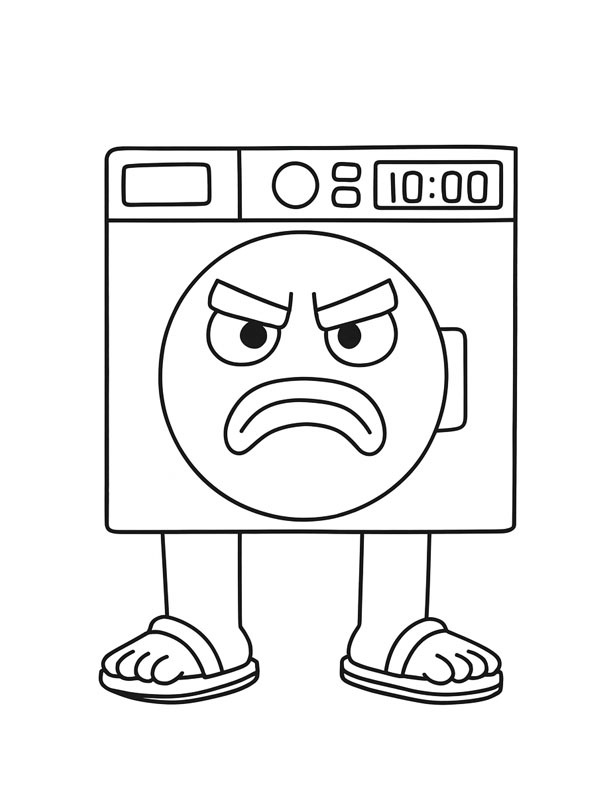 Lavadorito Spinito Coloring page Lavadorito Spinito Coloring page