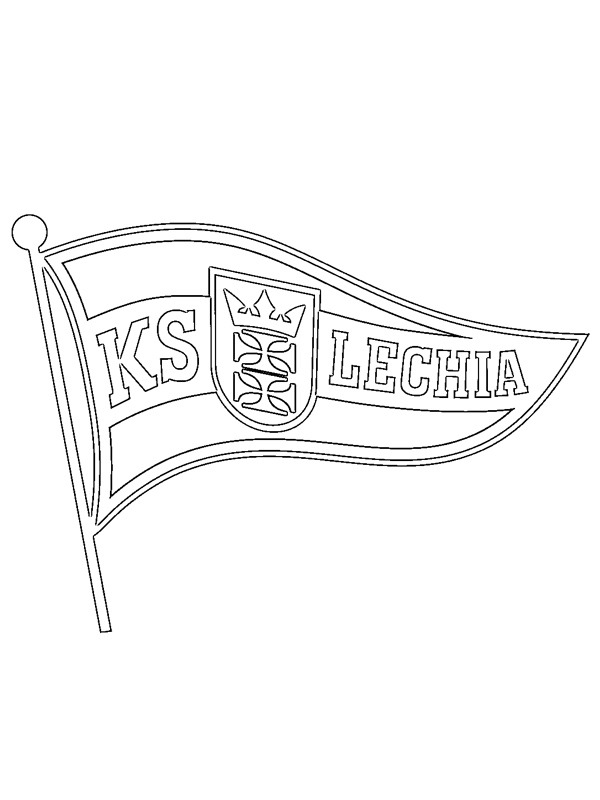 Lechia Gdańsk Coloring page