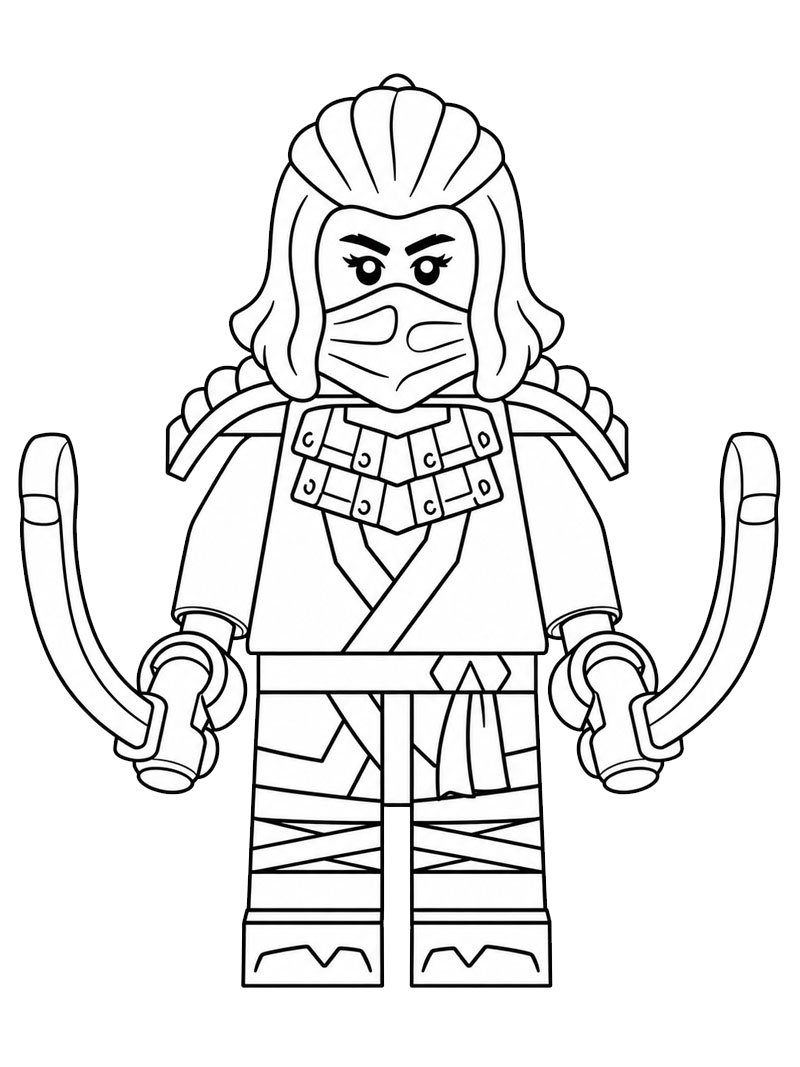 LEGO Ninjago Wyldfyre Coloring page