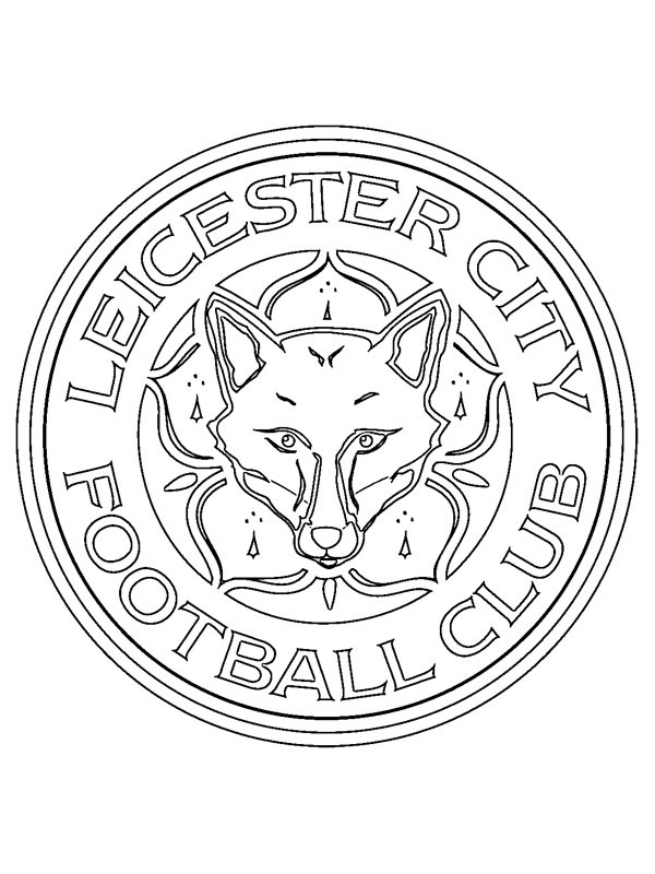 Leicester City Coloring page