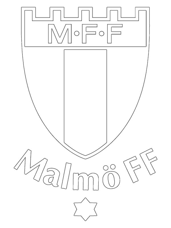 Malmö FF Coloring page