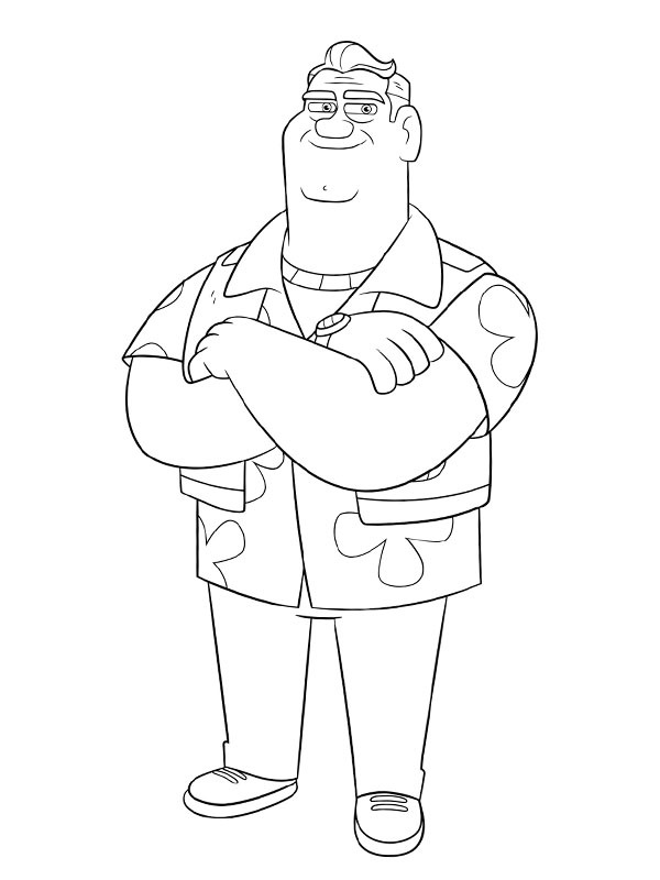 Maxwell Tennyson Coloring page